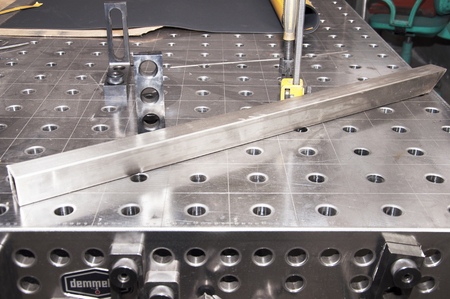 professional welding tableの写真素材