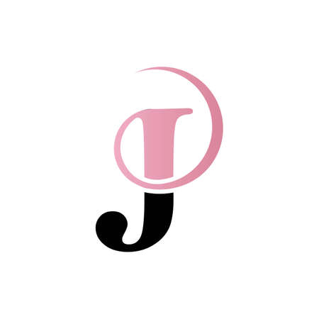 Letter J Template vector icon designのイラスト素材