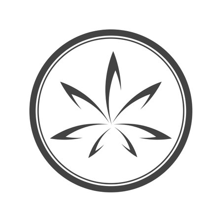 Cannabis leaf vector illustration icon design
vector cannabis or marijuana icon logo for medical or pharmacy industryのイラスト素材
