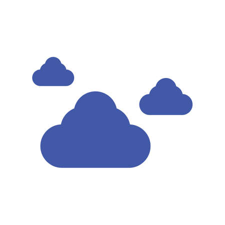 Cloud logo template vector illustration design icons