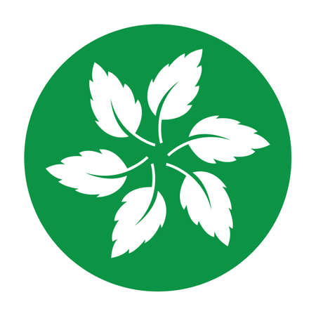 Logos of green Tree leaf ecology nature element vectorのイラスト素材
