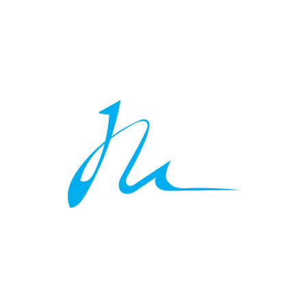 Letter M Business corporate abstract unity vector logo design templateLetter M Logo Template vector icon designのイラスト素材