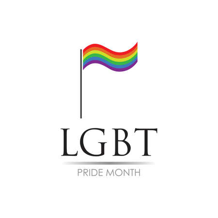 vector illustration of LGBT logo symbol template - vectorのイラスト素材