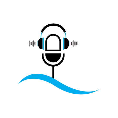 Podcast logo images illustration design
Podcasts Flat vector illustration, icon, logo designのイラスト素材