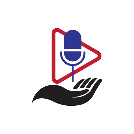 Podcast logo images illustration design
Podcasts Flat vector illustration, icon, logo designのイラスト素材