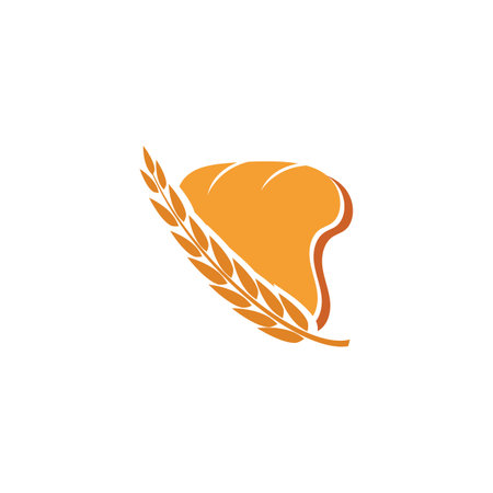 Bread logo images illustration designのイラスト素材