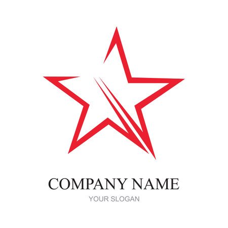 Star icon Template vector illustration designのイラスト素材