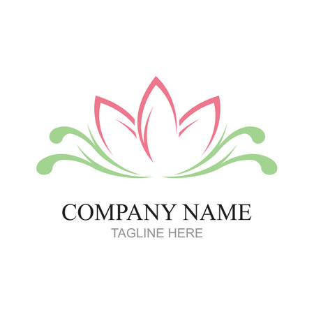 Beauty Vector lotus flowers design logo Template icon.
Vector lotus flower design for spa, yoga class, hotel and resortのイラスト素材
