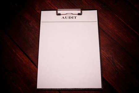 Prepared documents for the financial report.の写真素材