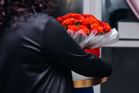 The flame ignites the cigarette. The concept of addiction to smoking tobacco, cigarettesの写真素材