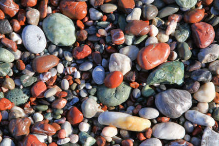 multicoloured pebbles