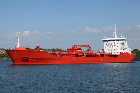 tanker on Kiel Canal 