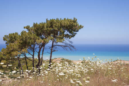 beautiful place on the island of Rhodes, Greece の写真素材