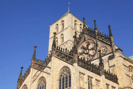 dome of Muenster, Germanyの写真素材