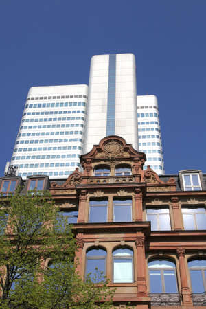 historical and modern buildingsのeditorial素材