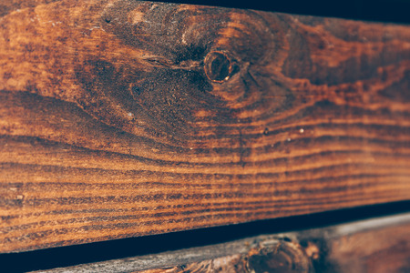 Wooden fence, close-up, macro, texture, pattern, tonedの写真素材