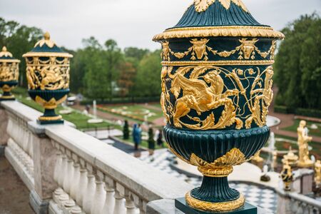Saint Petersburg, Russia - Circa June 2017: Peterhof or Petergof in St. Petersburgのeditorial素材