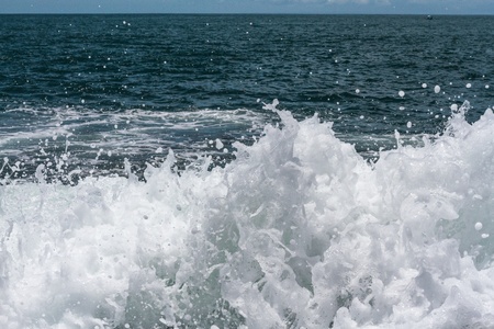 Ocean splashesの写真素材