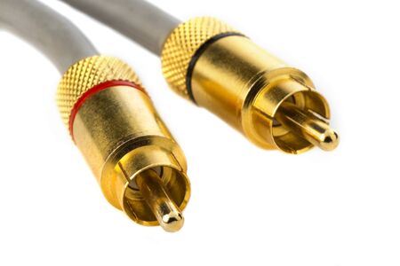Audio video cables on in high resolution