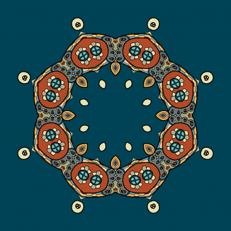 Circular ornament designのイラスト素材
