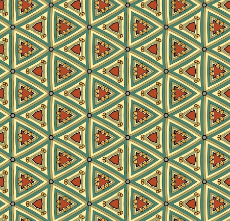 Ornate seamless patternのイラスト素材