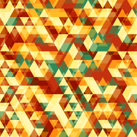 Retro abstract pattern with triangles can be used as wallpaper or greeting card, site background and otherのイラスト素材
