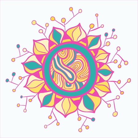 Graphic design element can be used for wallpaper, pattern fills, web page background,surface textures.のイラスト素材