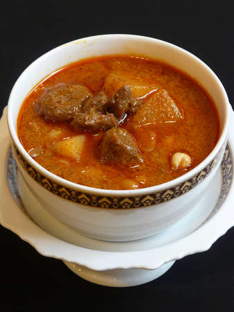thai food - gaeng massaman nuer - massaman beef curryの写真素材