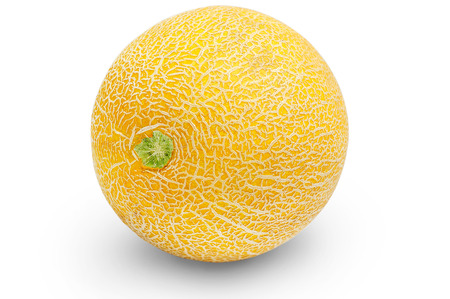 Isolated melon on white backgroundの写真素材