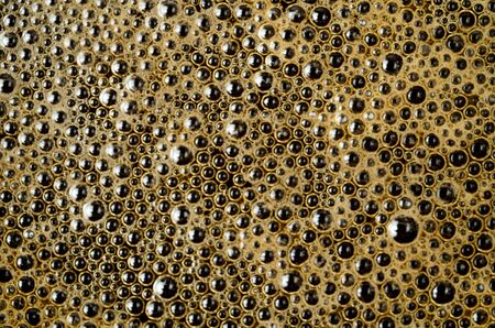 Coffee bubble on background closeupの写真素材
