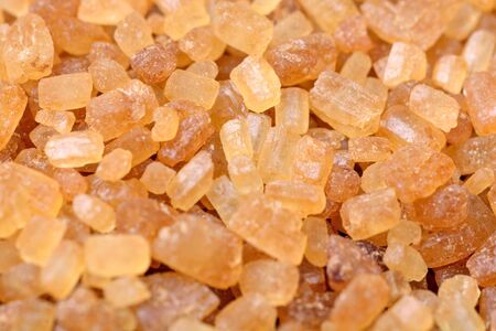 Background of sugar candy crystals close-upの写真素材