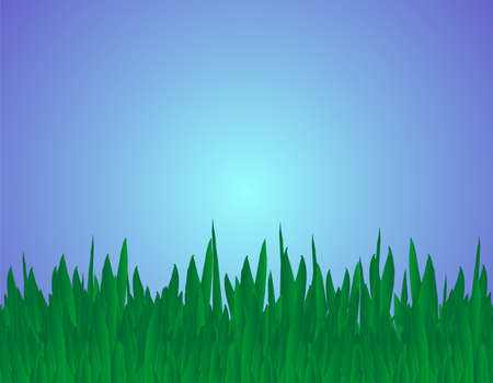 Blades of grass Illustrationのイラスト素材