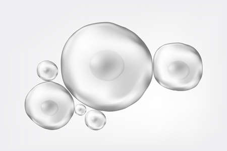Stem cells for website, media and publications. Medical science background.のイラスト素材