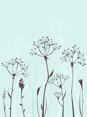 Wild grassのイラスト素材