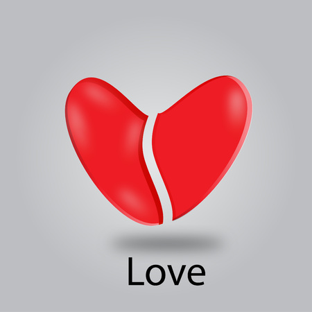 Love redのイラスト素材