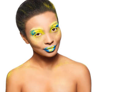Young girl model africanの写真素材