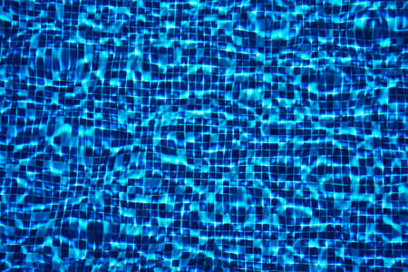Blue swimming pool lido tile background texture