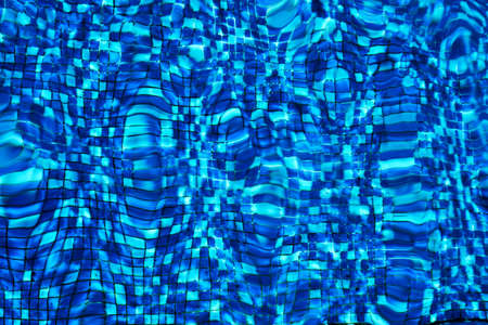 Blue swimming pool lido tile background texture