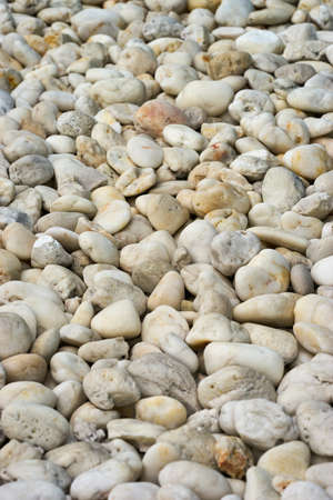 White stone texture zen background top view