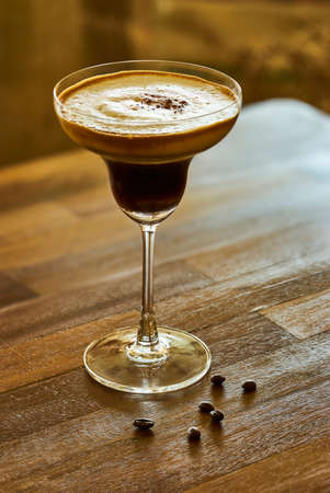 espresso martini cocktailの写真素材