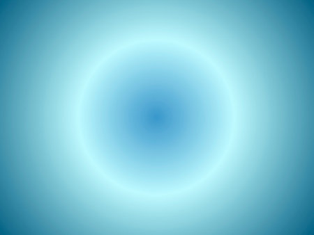 abstract blue background with blurred circlesの写真素材