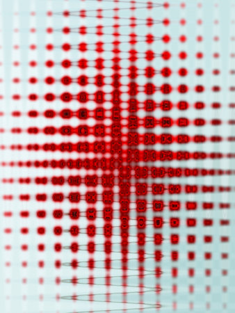 Lights background. Abstract creative wallpaper. Digital illustration.