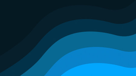 Background with color lines and waves. Different shades and thickness. Abstract pattern. Suitable...