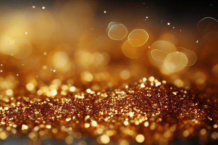 Abstract bright glitter yellow backgroundの素材