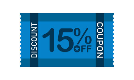 15% Discount Coupon Voucher Offer Save Shopping Deal Online