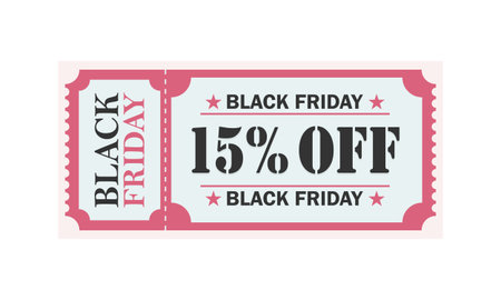 Black Friday 15% Off Coupon Discount Voucher Deal