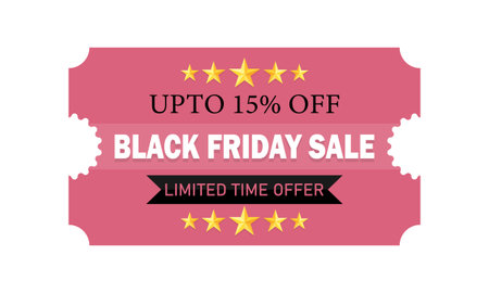Black Friday Sale - Up to 15% Off Limited Time Offer