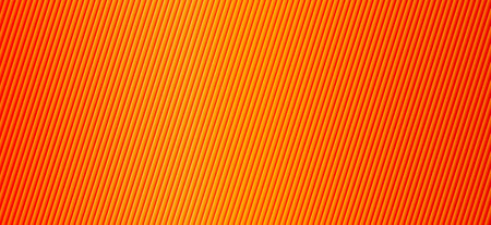 Bright orange-to-yellow gradient background with fine diagonal lines, perfect for modern digital designs, banners, and vibrant visual projects.の写真素材