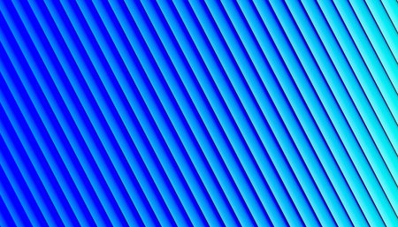 Blue Cyan Diagonal Lines Gradient Abstract Background With Dynamic Patternの写真素材