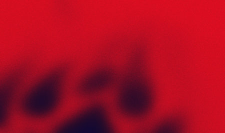 Red Abstract Blur Background With Dark Organic Shadow Shapes